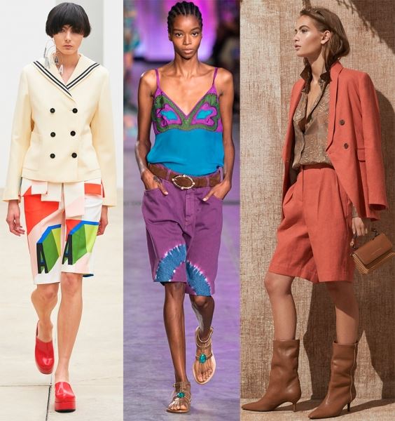 Женские шорты бермуды и мода 2020 года