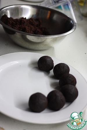 Пирожное "Мандаринка и мышки"