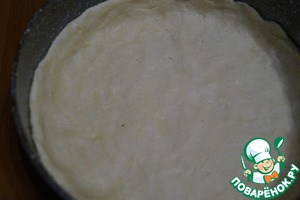 Сырный пирог из творожного теста