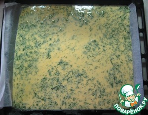 Яичный рулет с селедочной начинкой