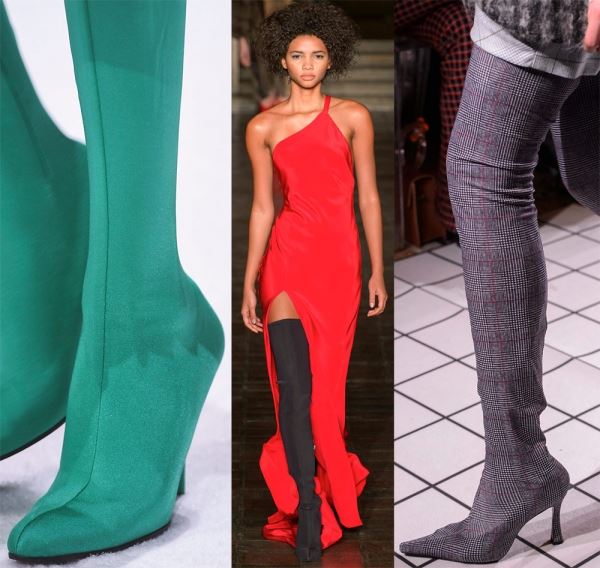 Модные женские сапоги осень-зима 2018-2019 года