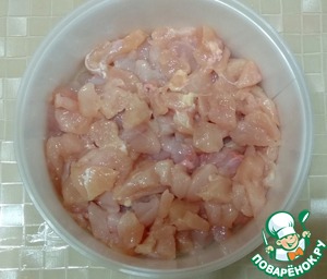 Куриная запеканка "Четыре сыра"