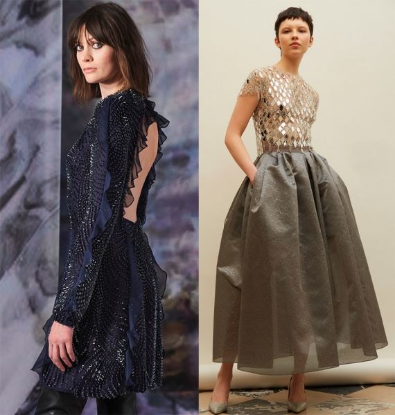 Модное и красивое платье на Новый год 2020