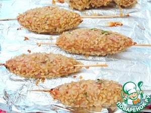 Мясные палочки по мотивам киббеха