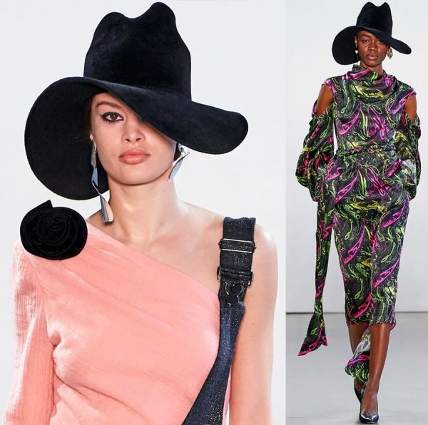 Модные шляпы и вязаные шапочки для девушек и женщин