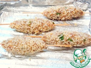 Мясные палочки по мотивам киббеха