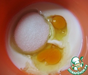 Ореховый кекс с ананасами