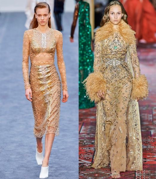 Модное и красивое платье на Новый год 2020