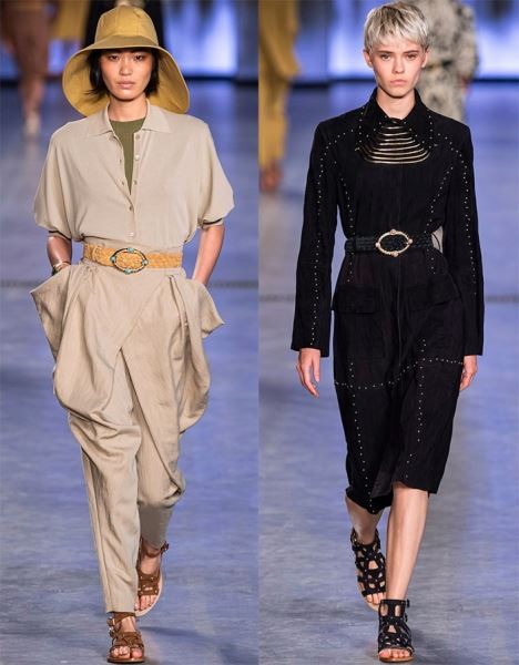 Женская одежда Весна-лето 2020 от Альберты Ферретти