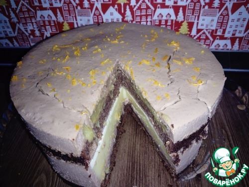 Торт "Апельсин в шоколаде"