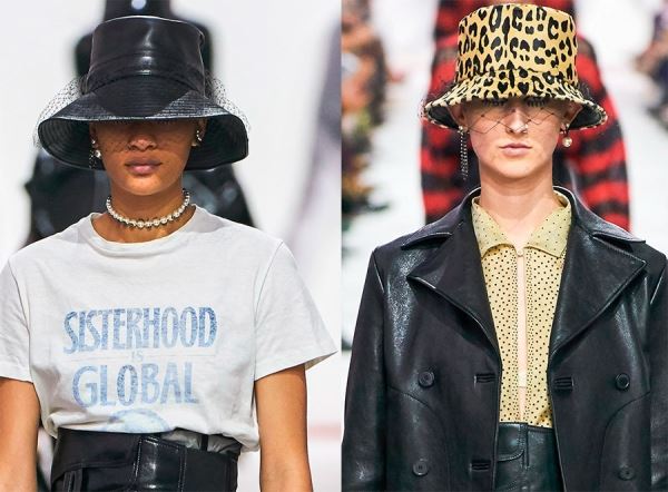 Модные шляпы и вязаные шапочки для девушек и женщин