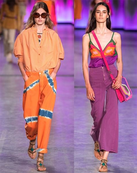 Женская одежда Весна-лето 2020 от Альберты Ферретти