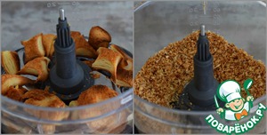 Слоеные пирожные со сметанным кремом