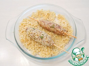 Мясные палочки по мотивам киббеха