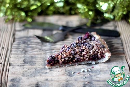 Смородиновый пирог с орехами "Летний привет"