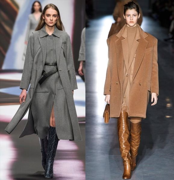 Модные женские пальто 2019-2020 года