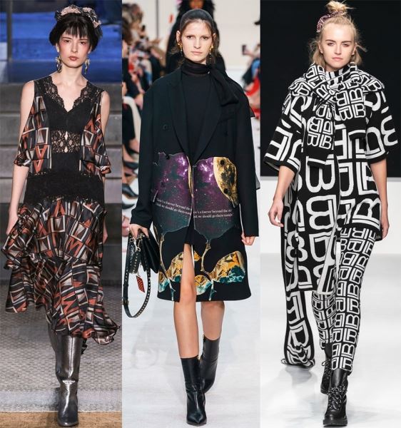 Модные принты в одежде для женщин