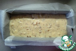 Ореховый кекс с ананасами