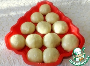 Разборный пирог с капустой и мясом