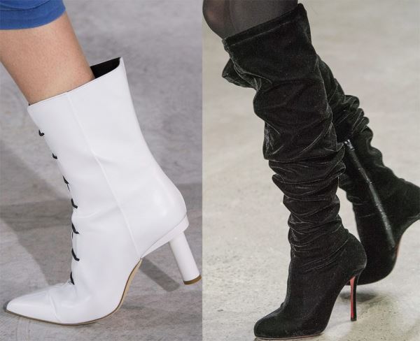 Модные женские сапоги осень-зима 2018-2019 года