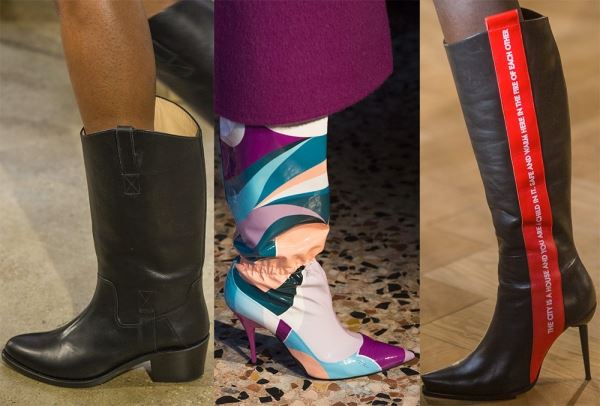 Модные женские сапоги осень-зима 2018-2019 года