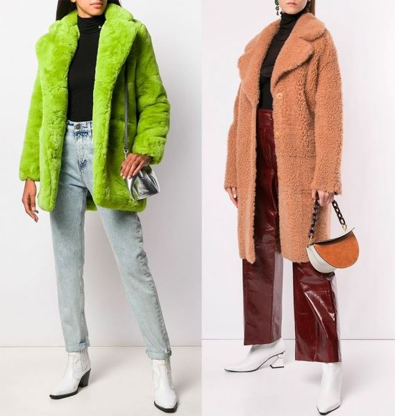 Как носить пуховики, шубы и пальто зимой 2020