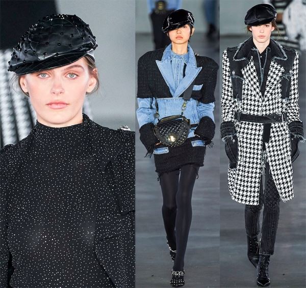 Модные шляпы и вязаные шапочки для девушек и женщин