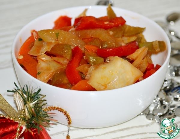 Овощной салат "А-ля по корейски"