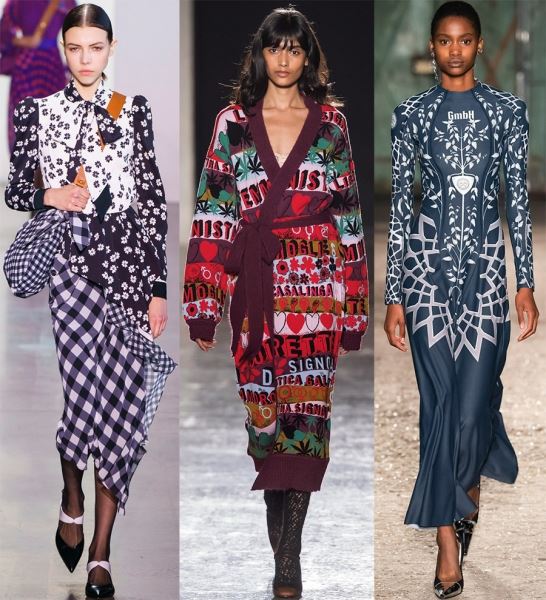 Модные принты в одежде для женщин