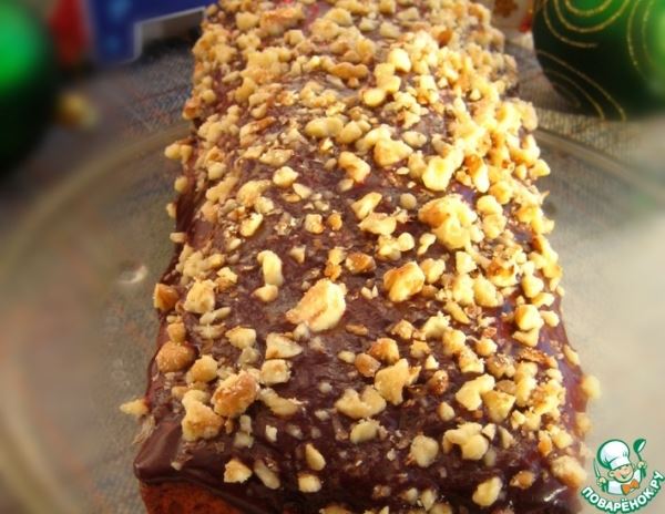 Ореховый кекс с ананасами