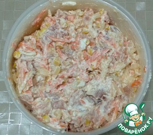 Куриная запеканка "Четыре сыра"