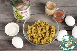 Закуска по мотивам японского десерта