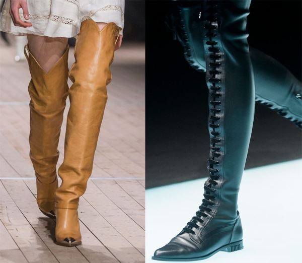 Модные женские сапоги осень-зима 2018-2019 года