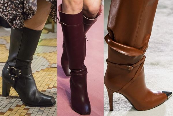 Модные женские сапоги осень-зима 2018-2019 года
