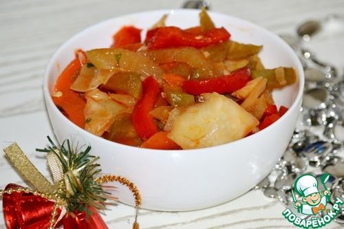 Овощной салат "А-ля по корейски"