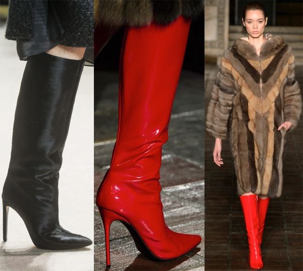 Модные женские сапоги осень-зима 2018-2019 года