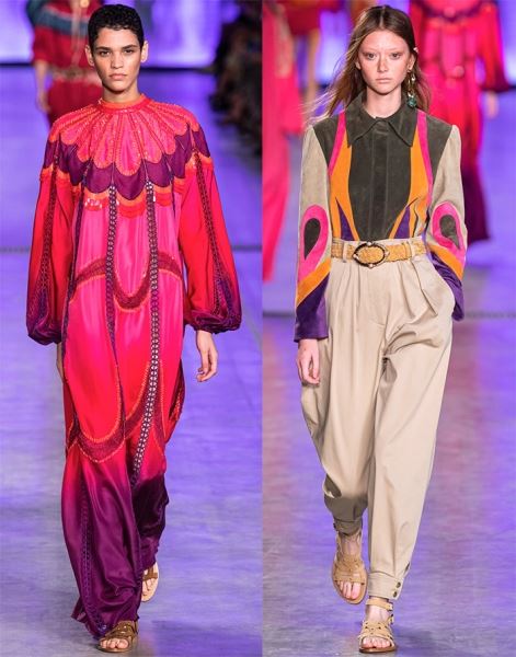 Женская одежда Весна-лето 2020 от Альберты Ферретти