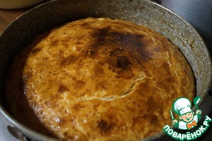 Сырный пирог из творожного теста