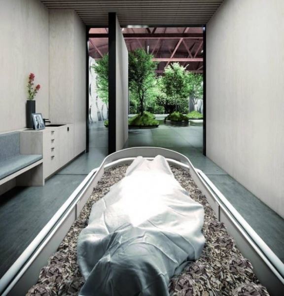 Первое в мире предприятие по переработке человеческих тел в компост откроет двери в 2021 году