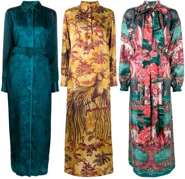 Модная одежда в элегантном будуарном стиле