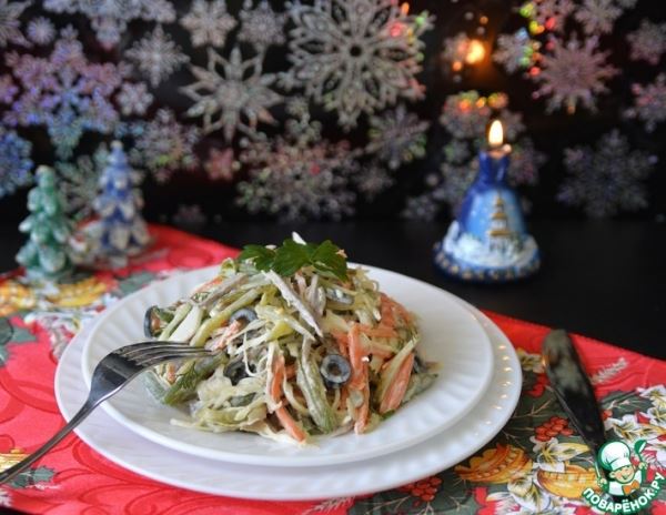 Салат в Испанском стиле