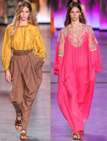 Женская одежда Весна-лето 2020 от Альберты Ферретти