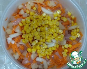 Куриная запеканка "Четыре сыра"