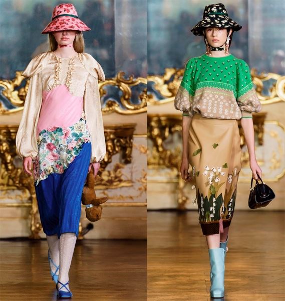 Модные шляпы и вязаные шапочки для девушек и женщин