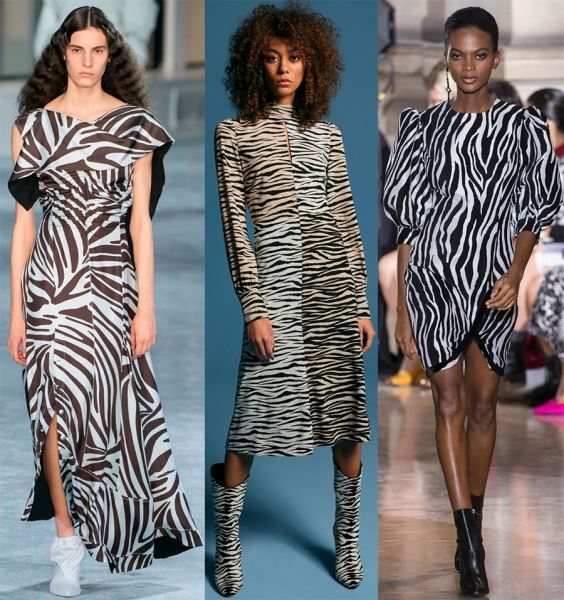 Модные принты в одежде для женщин