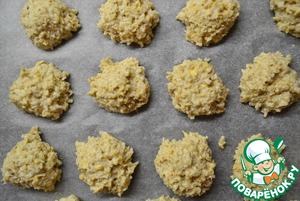 Баново-кокосовое овсяное печенье