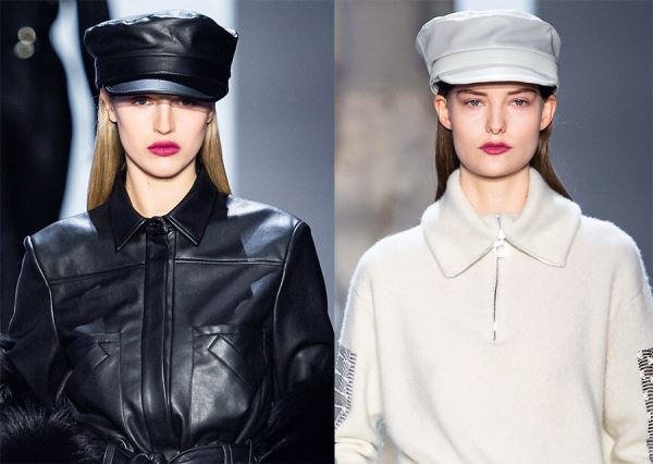 Модные шляпы и вязаные шапочки для девушек и женщин