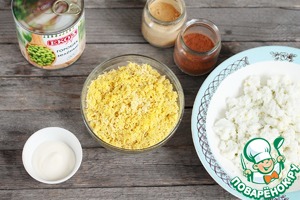 Закуска по мотивам японского десерта