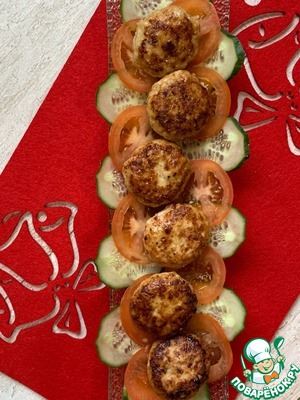 Творожно-мясные котлеты