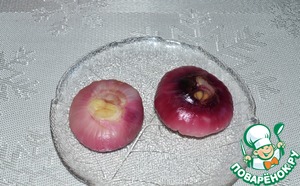 Салат капустный с луком шалот